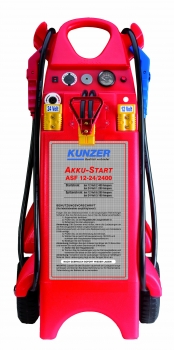 AKKU-START ASF 12-24/2400 AKKU-Start, fahrbar, 12V 6200/2400A, 24V 3100/1200A